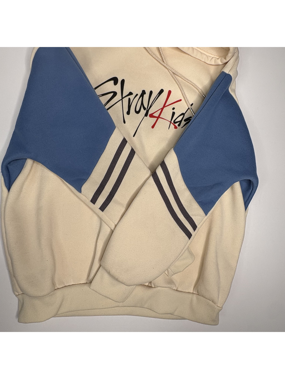 Stray Kids Kpop Fleece Colorblock Varsity Hoodie Jacket M - Picture 2 of 10